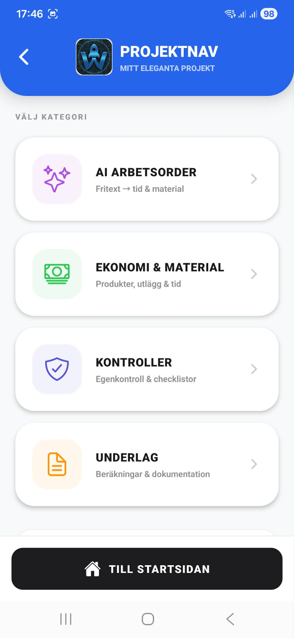 Projektnav