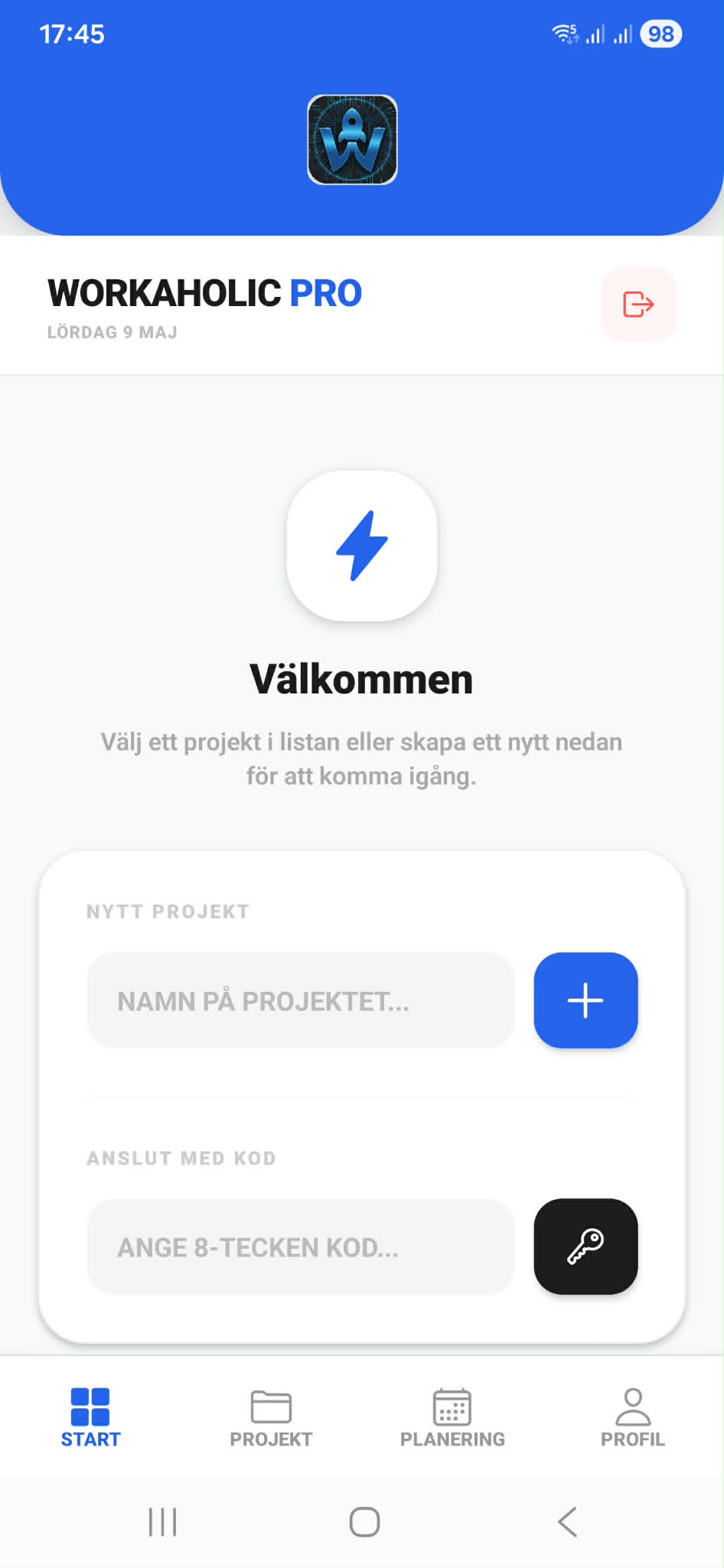 Startsida